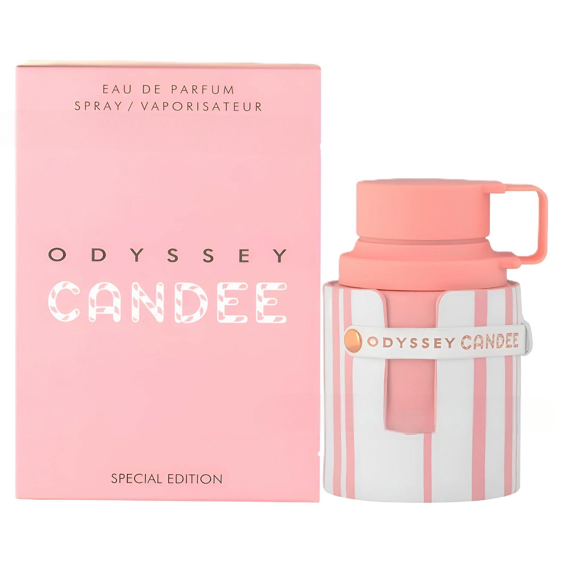 Perfume Fragrance Bottle - アラマフ オデッセイ カンディー 女性用 EDP、3.4オンス/100ml、1本、甘いフルーティーフローラルグルマンドのロングラスティング香水、女性へのフレグランスギフト、誕生日、秋、ハロウィン、感謝祭、ブラックフライデー、クリスマス、新年のホリデーギフト