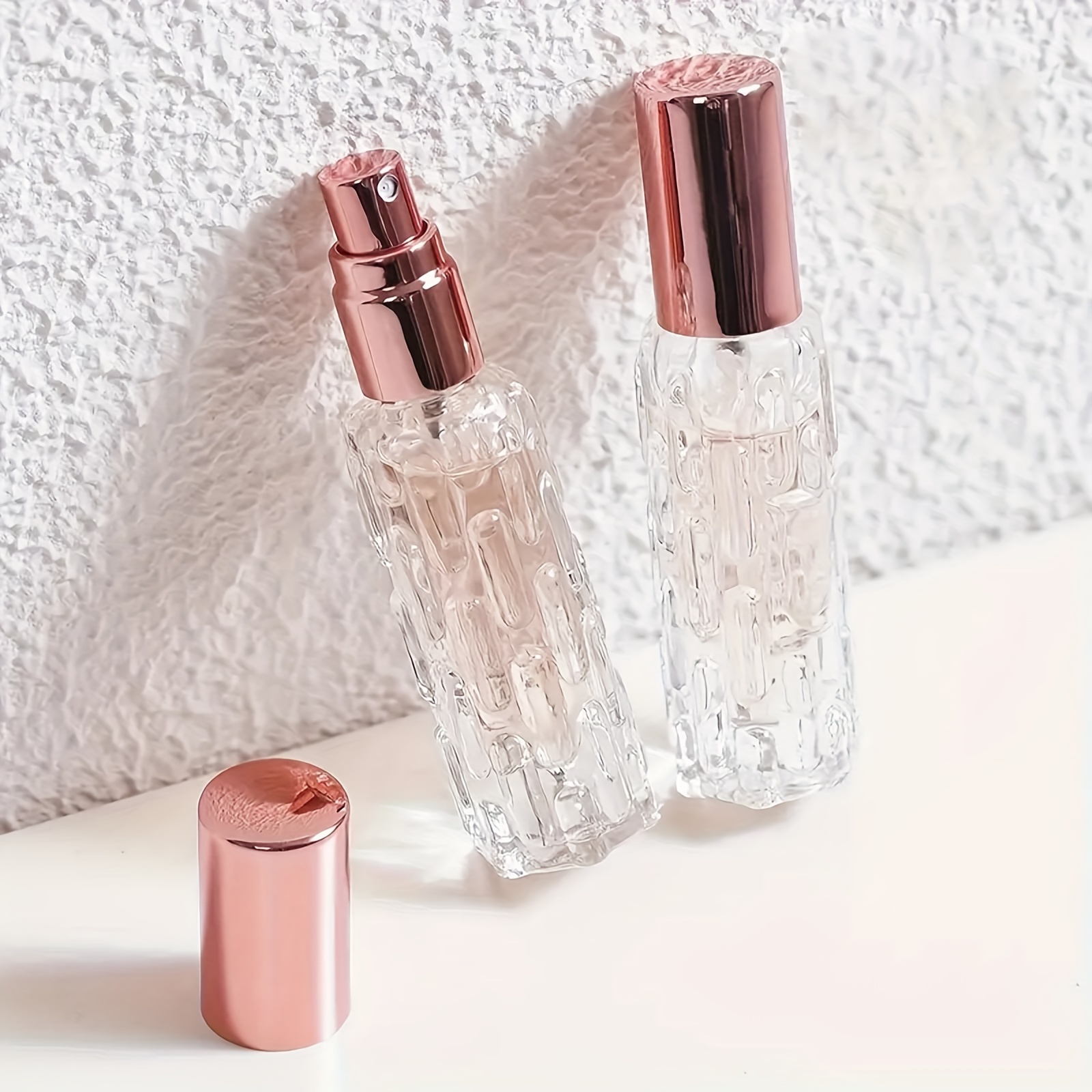 Perfume Fragrance World Qahwa - 1pc 10 ミリリットルガラスポータブル詰め替え香水瓶化粧品容器空のスプレーアトマイザー旅行サブボトル