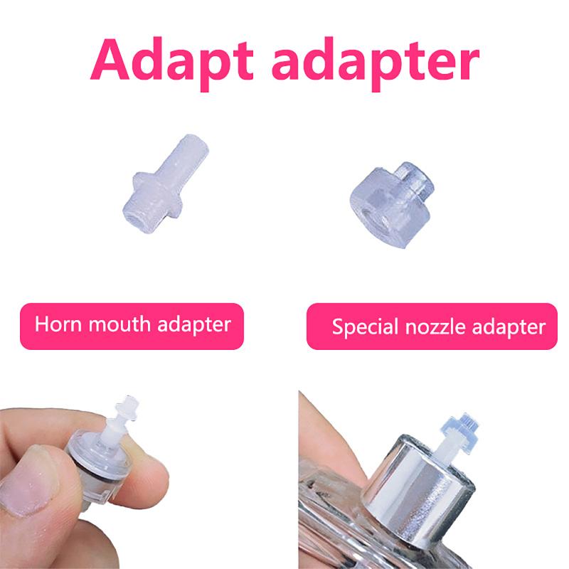 Perfume Fragrance Liquid - アップグレードされた2個入り香水瓶転送アダプター ホーンマウス漏れ防止詰め替えツール 旅行用香水コレクターに最適