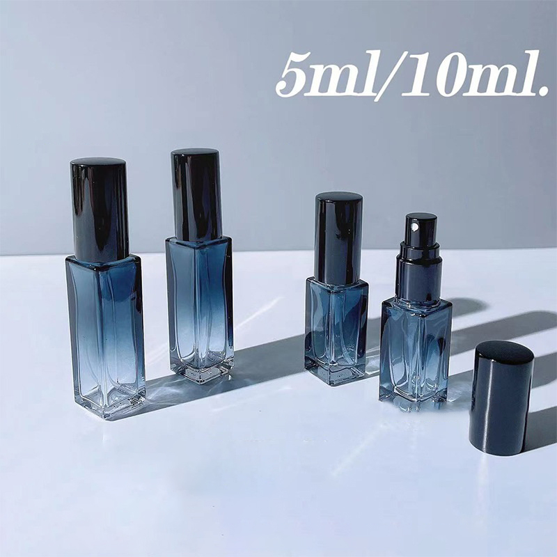Perfume Fragrance World Qahwa - 香水スプレーボトル,空のガラススプレーボトル,ポリマー,トラベル,化粧品,詰め替え可能,5ml,9ml,20ml