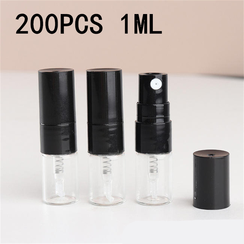 5-200 個 1ML ポータブルガラス香水瓶セットスプレー - Perfume Fragrance World Qahwa のレビューと価格