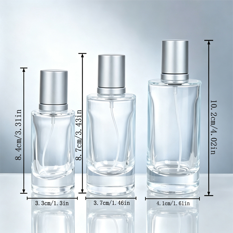 20/30/50mlの空のガラス製香水瓶、細かいミストスプレ - Perfume Fragrance World Qahwa のレビューと価格