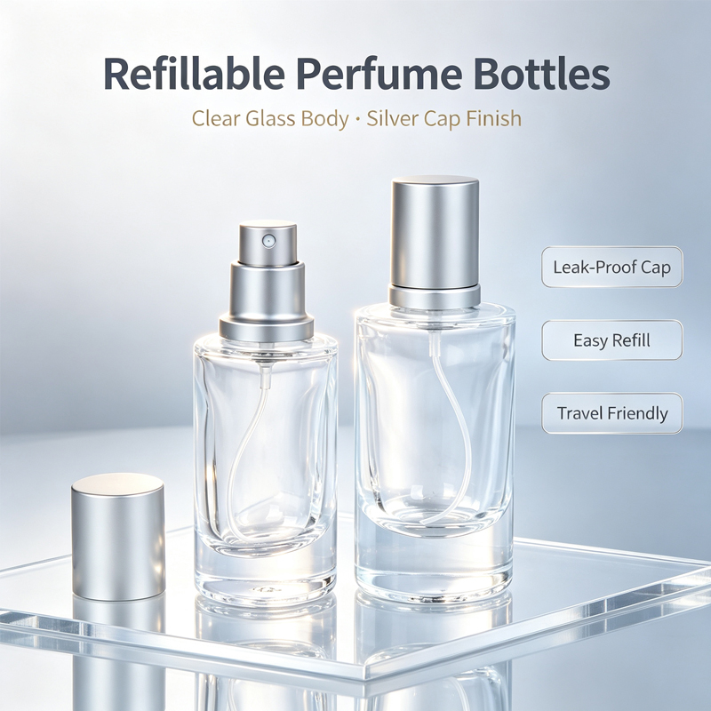 20/30/50mlの空のガラス製香水瓶、細かいミストスプレ - Perfume Fragrance World Qahwa のレビューと価格