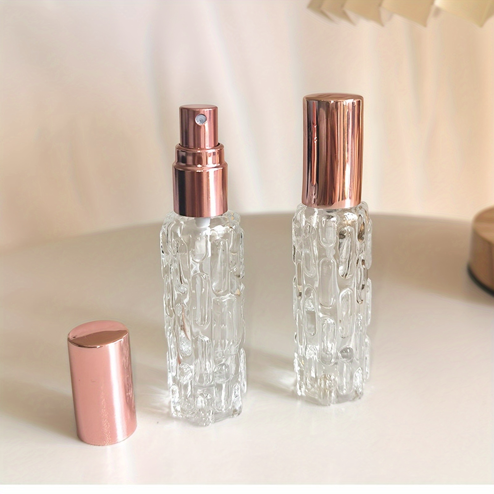 1pc 10 ミリリットルガラスポータブル詰め替え香水瓶化粧 - Perfume Fragrance World Qahwa のレビューと価格