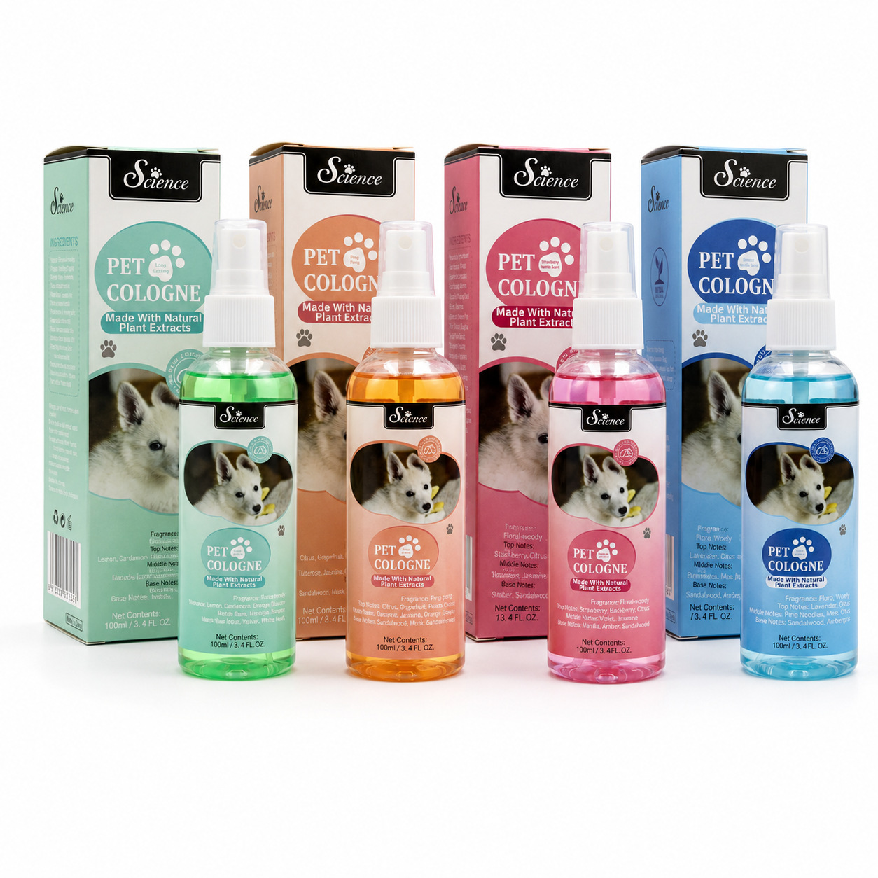 100ml 犬用香水スプレー ペット専用フレグランス 長持ち - Perfume Fragrance Shampoo のレビューと価格
