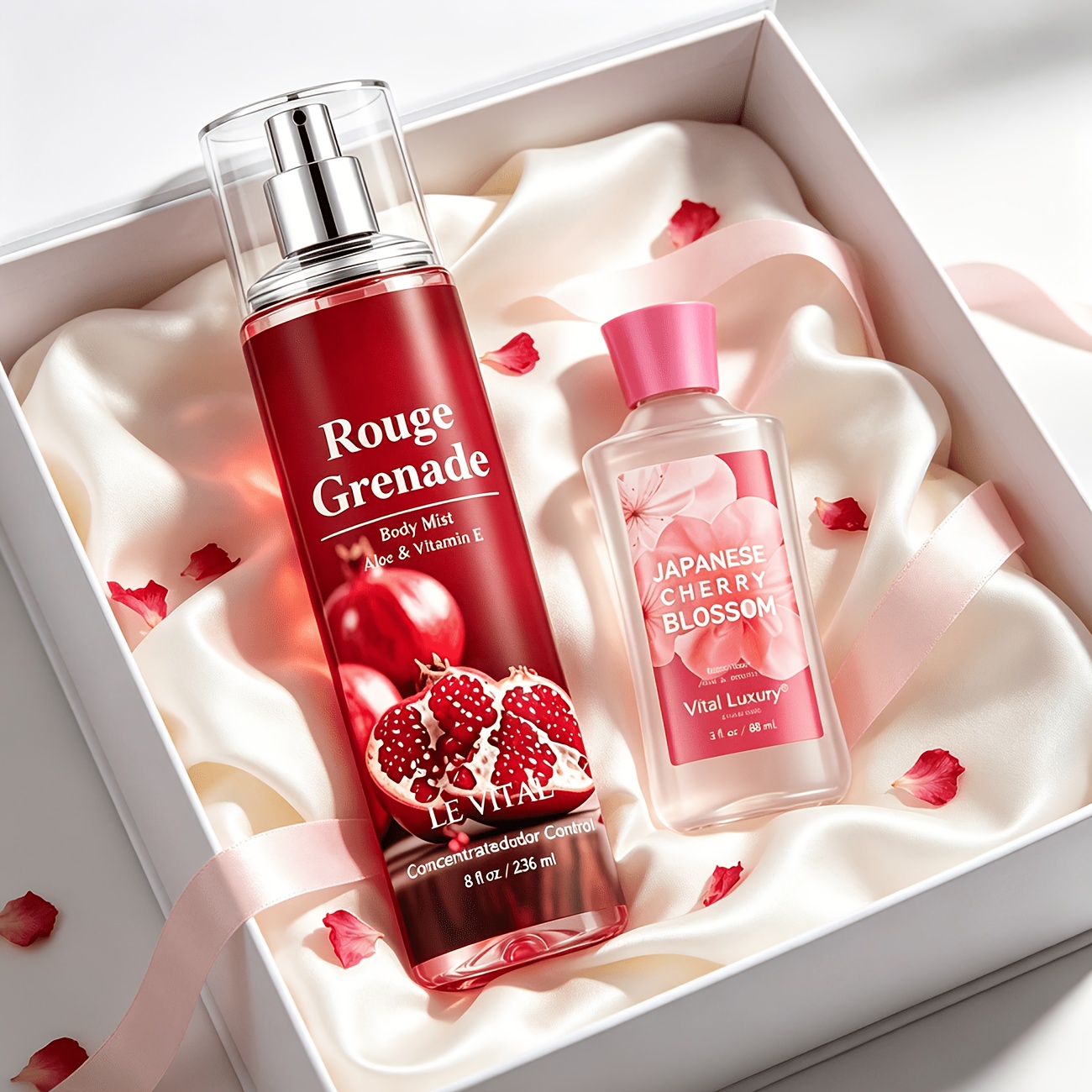 8種類の花の香りの香水とボディミルク。 新鮮で上品、そして高 - Perfume And Fragrance Difference のレビューと価格
