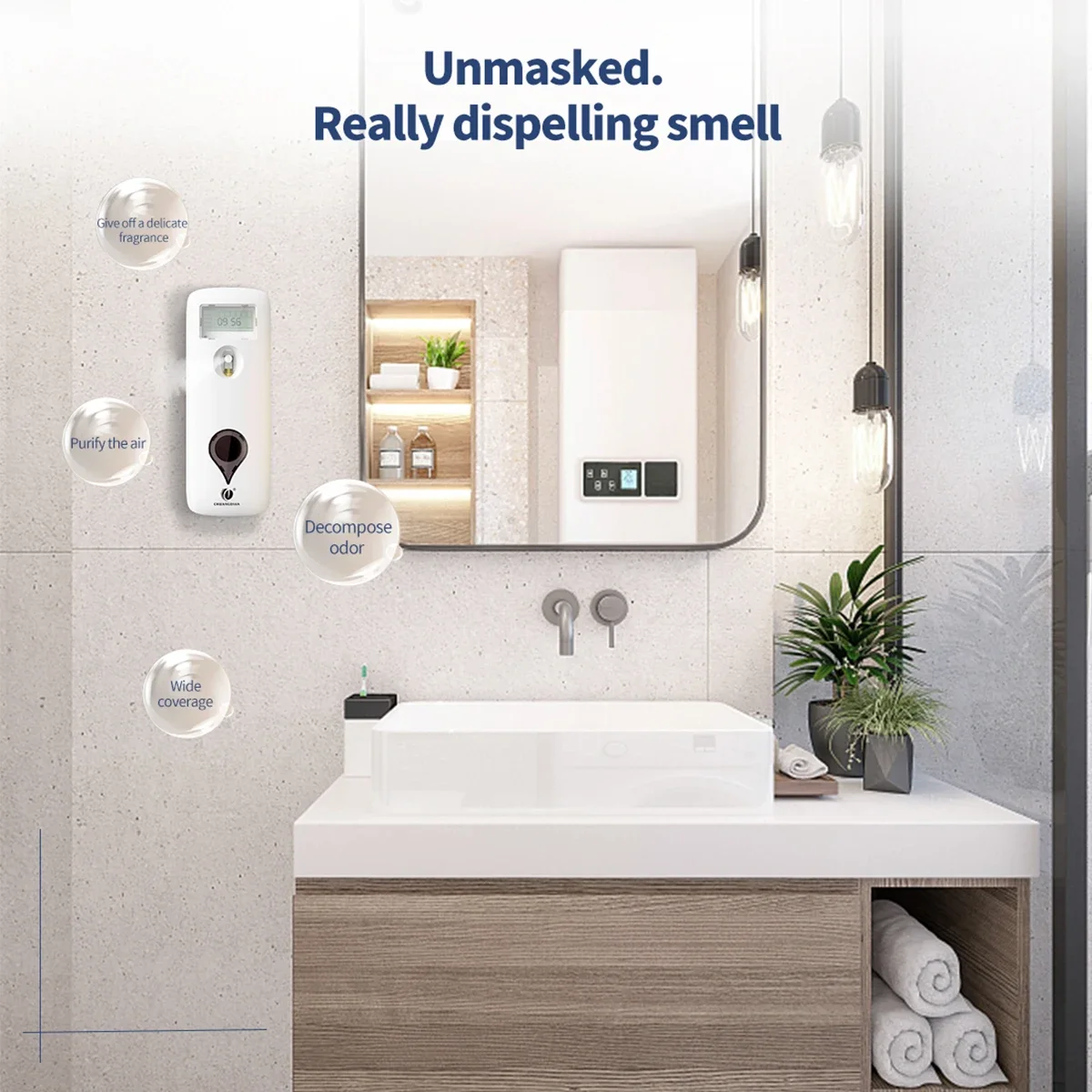 壁掛け式液体芳香剤ディスペンサー,消毒剤,フレグランススプレ - Perfume Fragrance Liquid のレビューと価格