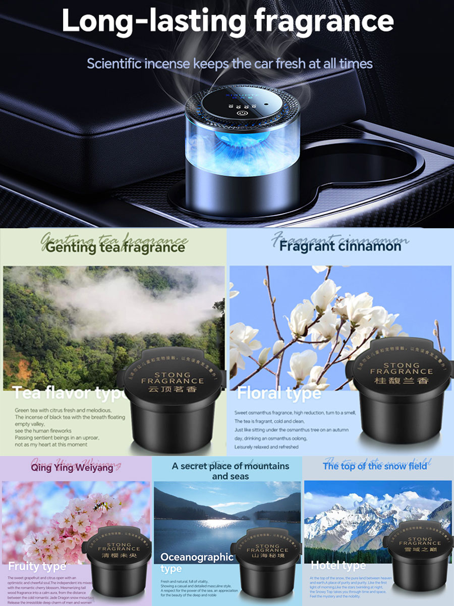車用芳香剤ディフューザーアクセサリー専用詰め替え液 エッセン - Perfume Fragrance Liquid のレビューと価格