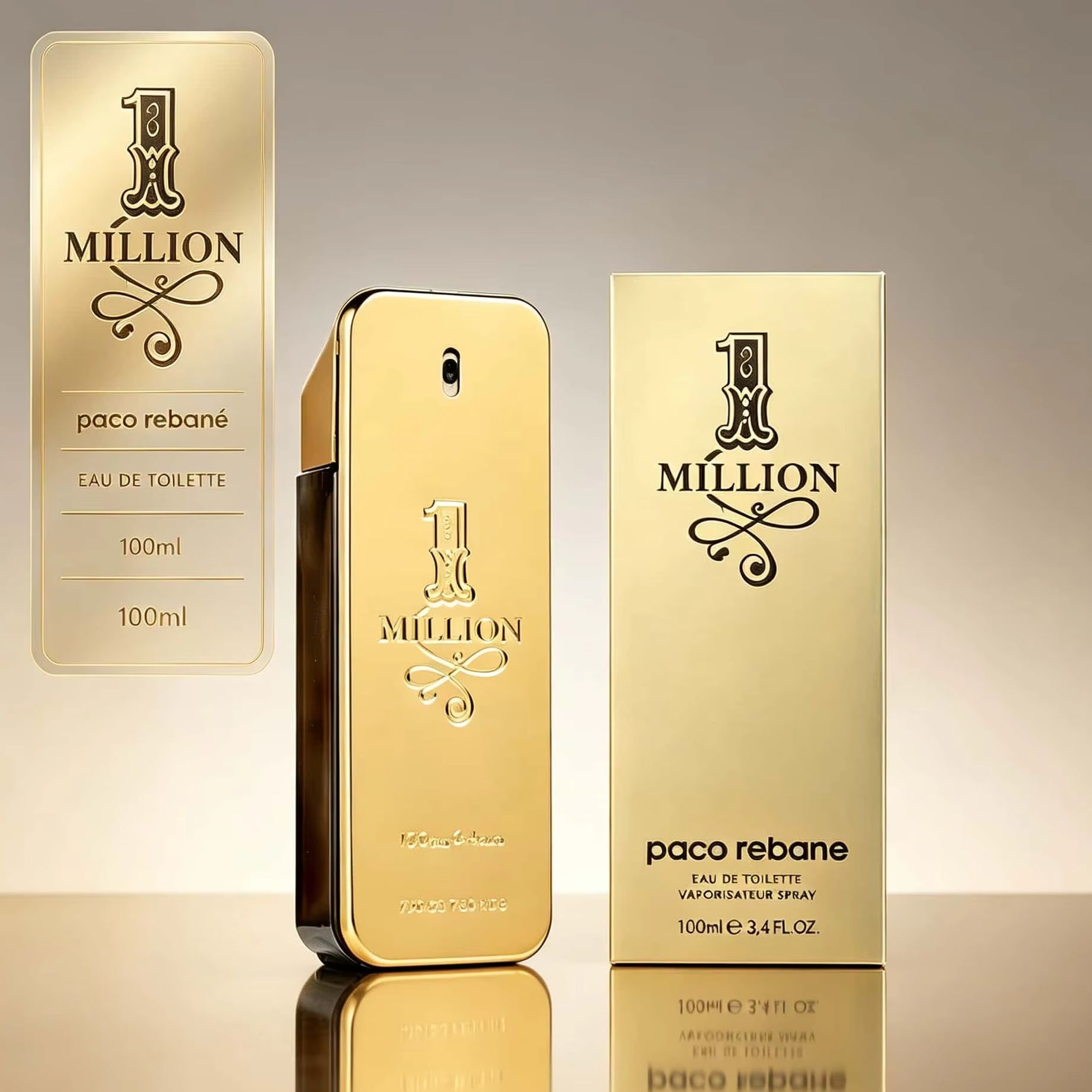 パコラバン 1ミリオン オードトワレ ユニセックスフレグラン - Perfume Fragrance Bottle のレビューと価格