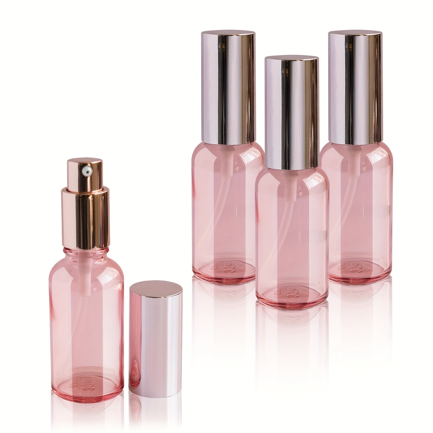 1 個 10-100 ミリリットルピンクスプレーボトルファイ - Perfume Fragrance Liquid のレビューと価格